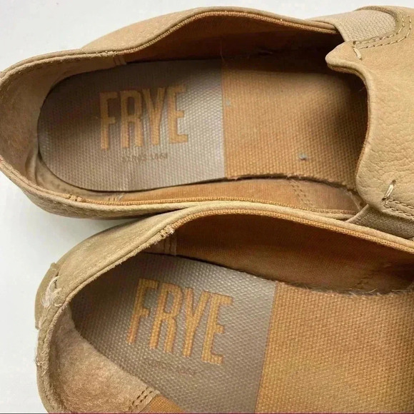 Frye pointed toe leather sneaker slip on - Picture 8 of 9